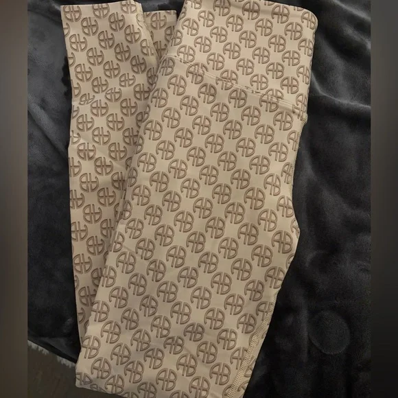 📍FINAL PRICE📍Anine Bing sport Blake monogram leggings - Picture 3 of 5